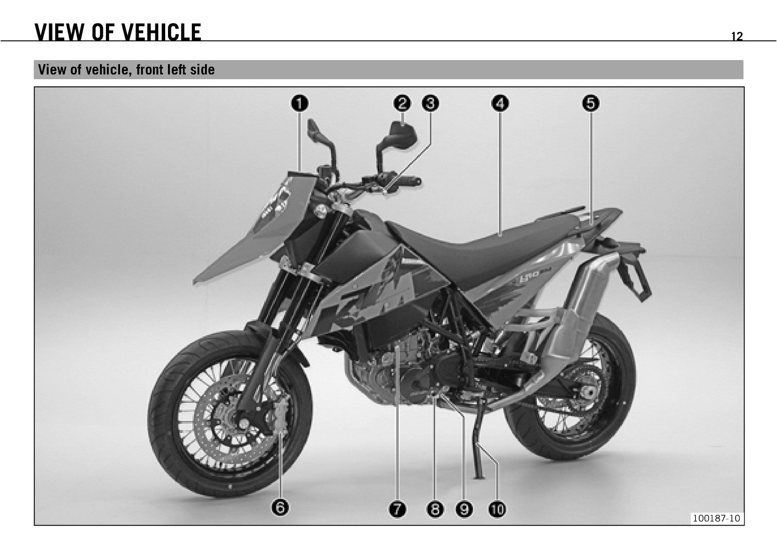 KTM 690 Supermoto 690 Supermoto R Owners Manual 2008 - WIRE BOUND - TOUGH COVERS