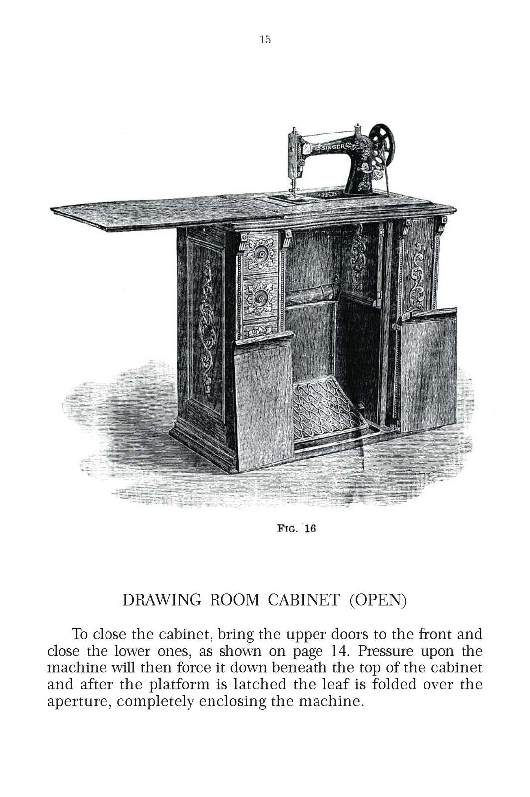 SINGER 27-4 Sewing Machine Instructions Manual 1909 - WIRE BOUND - TOUGH COVERS