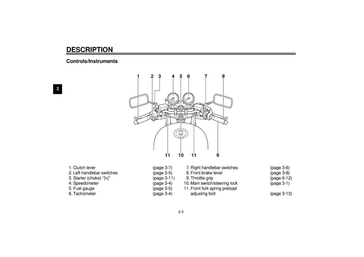 YAMAHA XJR1300 XJR1300SP Motorcycle Owners Manual 1999 - WIRE BOUND - COVERS