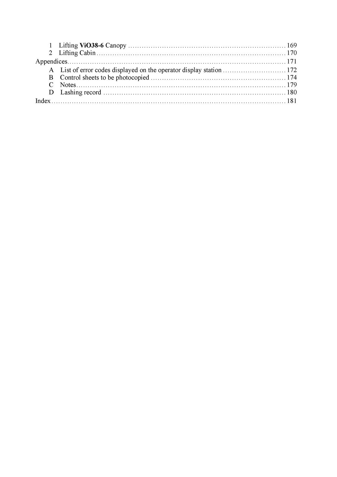 YANMAR ViO38-6 Mini Excavator User Operation and Maintenance Manual - WIRE BOUND