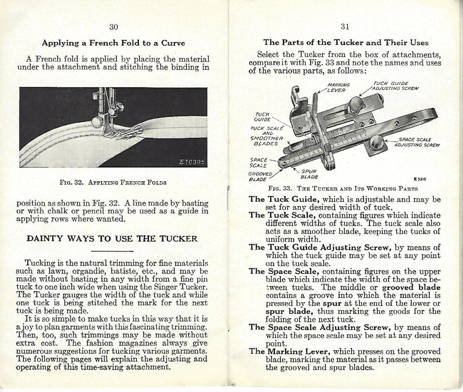 SINGER 15-86 Sewing Machine Instruction Manual 1937 - WIRE BOUND - TOUGH COVERS