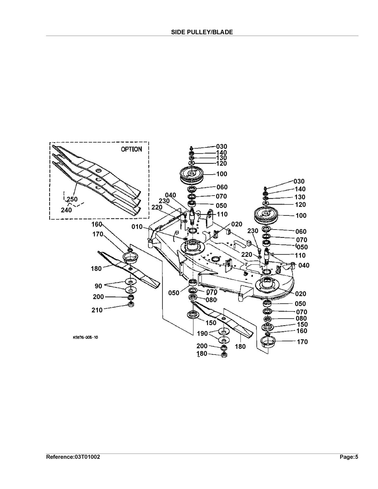 KUBOTA RCK72-28Z Parts Manual - STEEL WIRE BOUND - PROTECTIVE COVERS