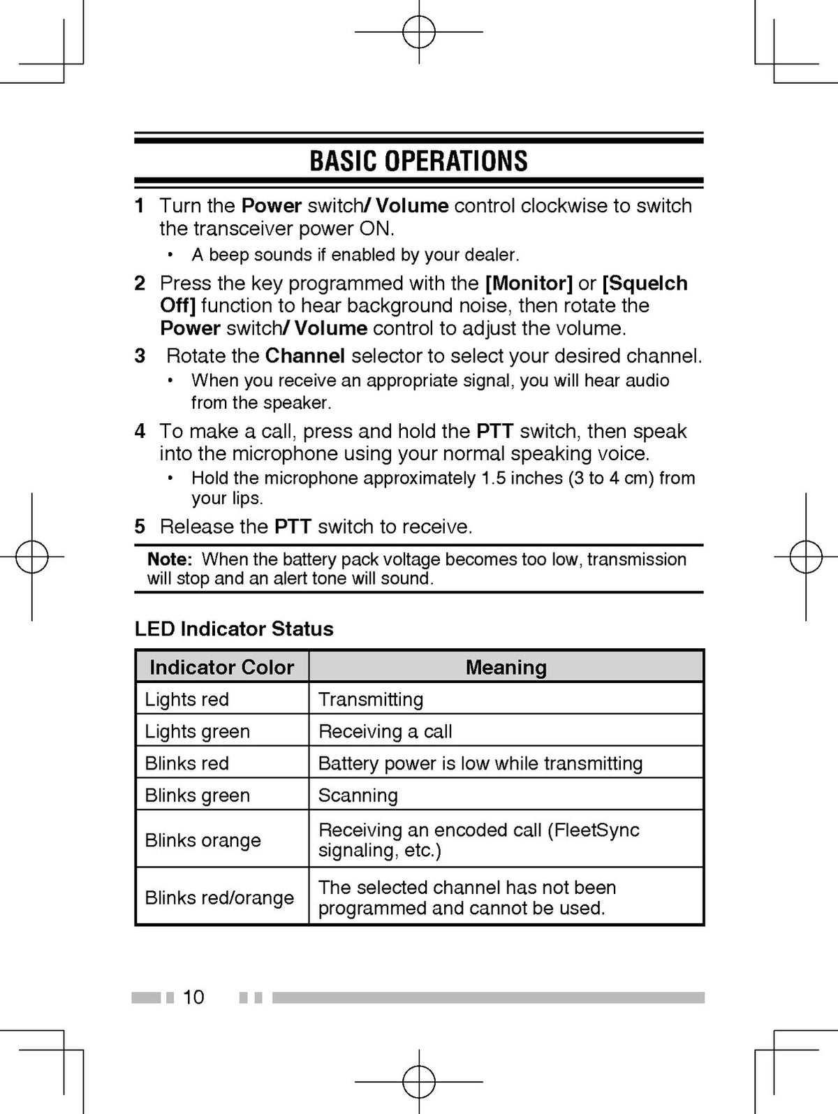 KENWOOD TK-2402 TK-2402V TK-3402 TK-3402U FM Transceiver Instruction Manual