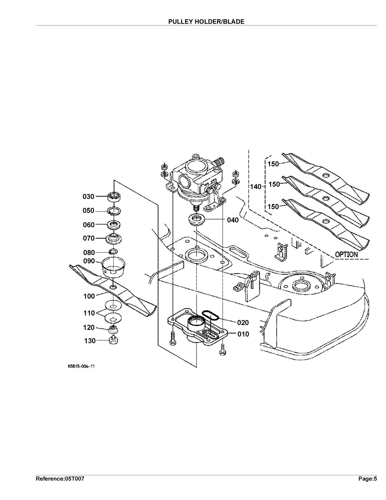 KUBOTA RCK54-18Z 54in Mower Parts Manual - STEEL WIRE BOUND - PROTECTIVE COVERS