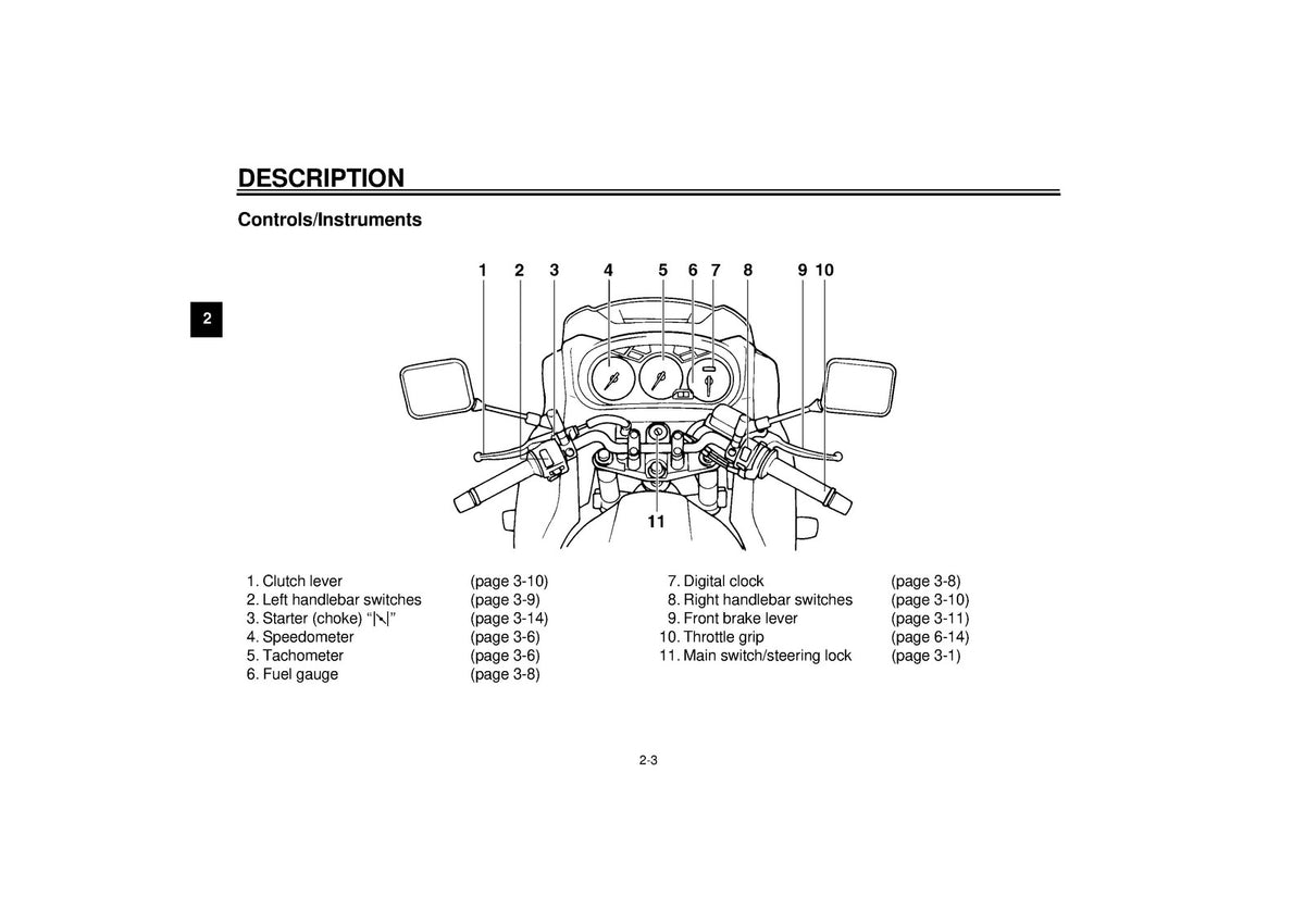 YAMAHA XJ900S Motorcycle Owners Manual 2000 - STEEL WIRE BOUND - TOUGH COVERS