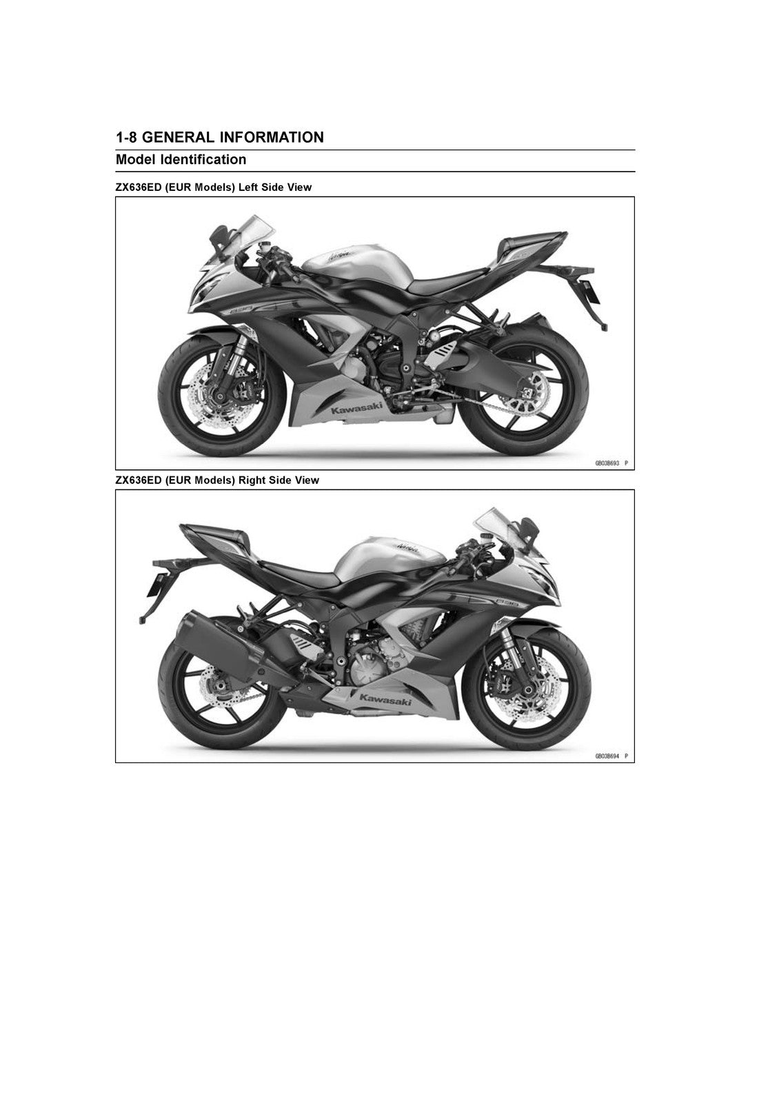 KAWASAKI NINJA ZX-6R ABS 2013-2015 Service Manual - WIRE BOUND - TOUGH COVERS