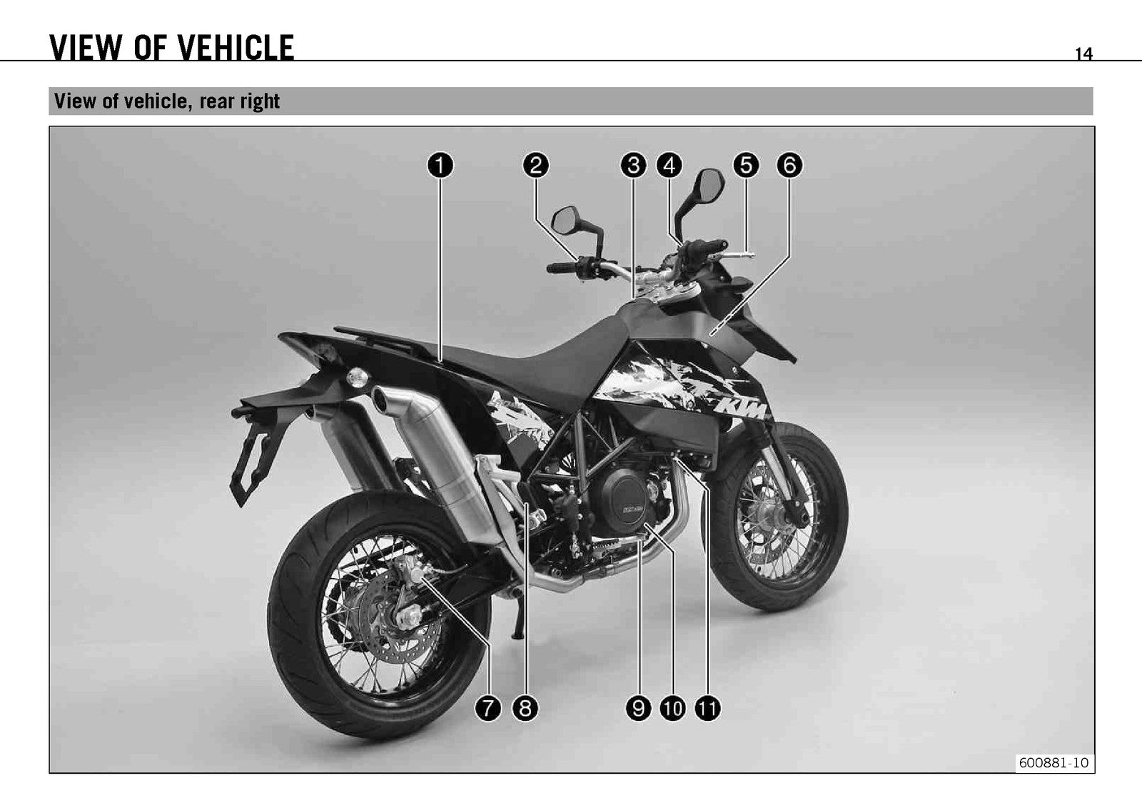 KTM 690 Supermoto Limited Edition EU Owners Manual 2009 - WIRE BOUND - COVERS