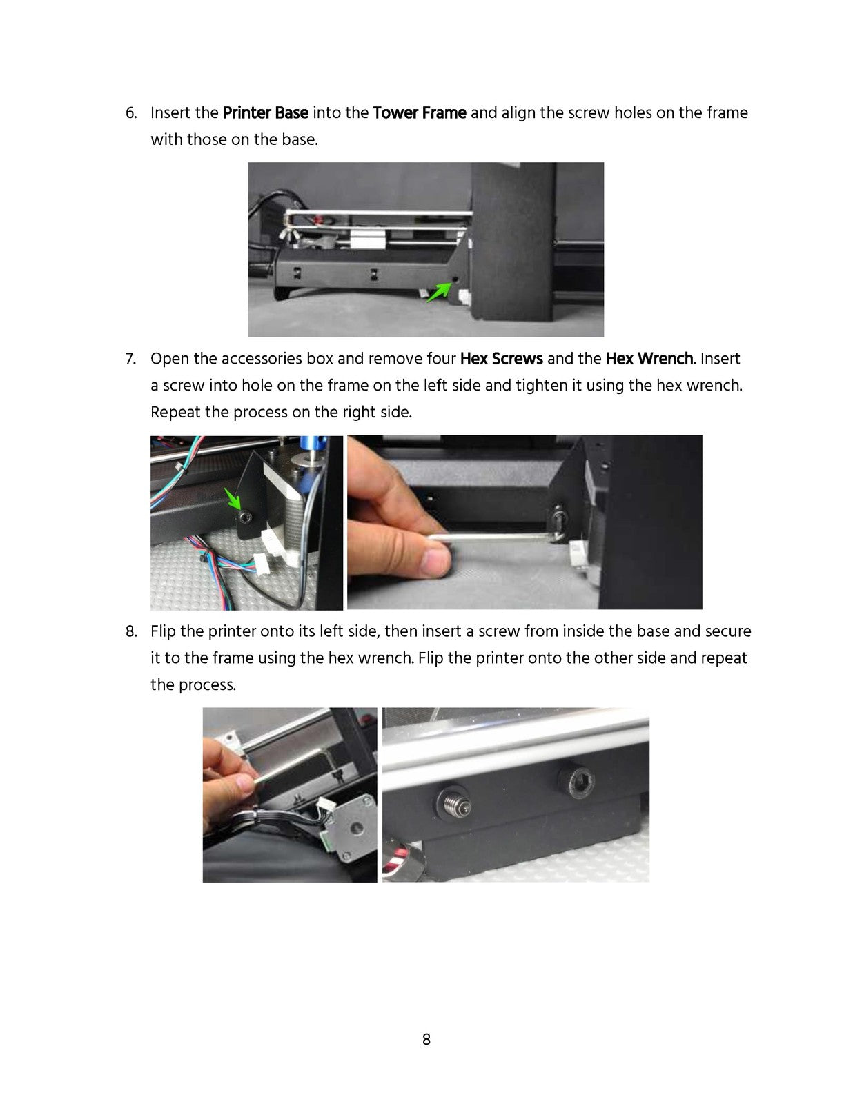 MONOPRICE Maker Select 3D Printer 13860 Manual - STEEL WIRE BOUND - TOUGH COVERS