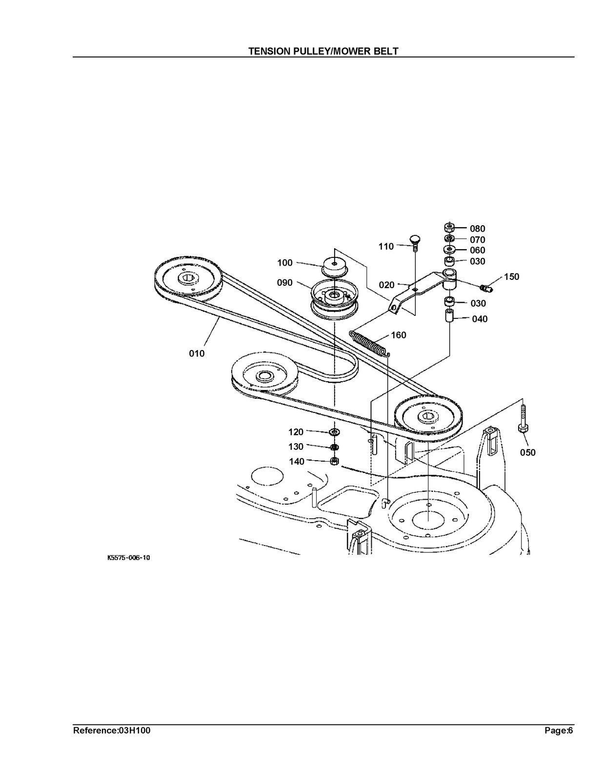 KUBOTA RCK54GR Parts Manual - STEEL WIRE BOUND - PROTECTIVE COVERS