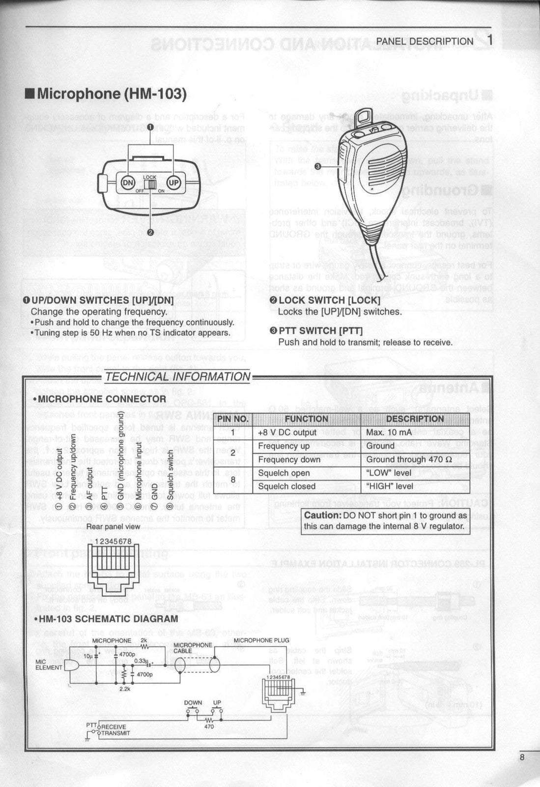 ICOM IC-706MKII Transceiver User Manual - STEEL WIRE BOUND - PROTECTIVE COVERS