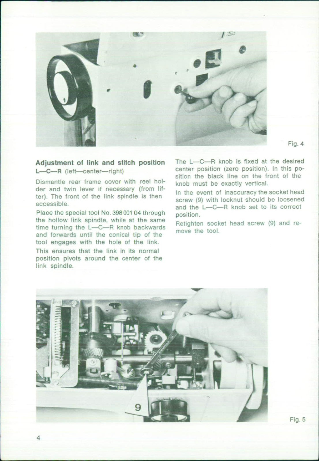 BERNINA 840 841 842 Service Manual Adjusters Manaul - WIRE BOUND - TOUGH COVERS