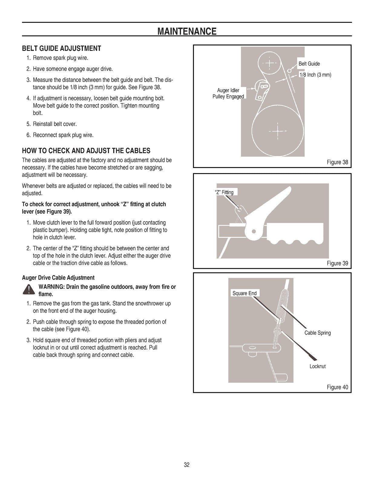 SWISHER 627851X07A Snow Thrower Owners Manual - STEEL WIRE BOUND - TOUGH COVERS