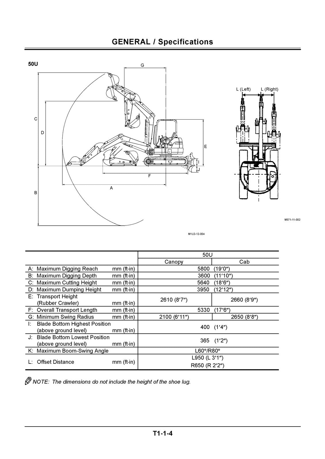 HITACHI ZAXIS 40u 50u Service Workshop Technichal Manual, FOLDOUTS