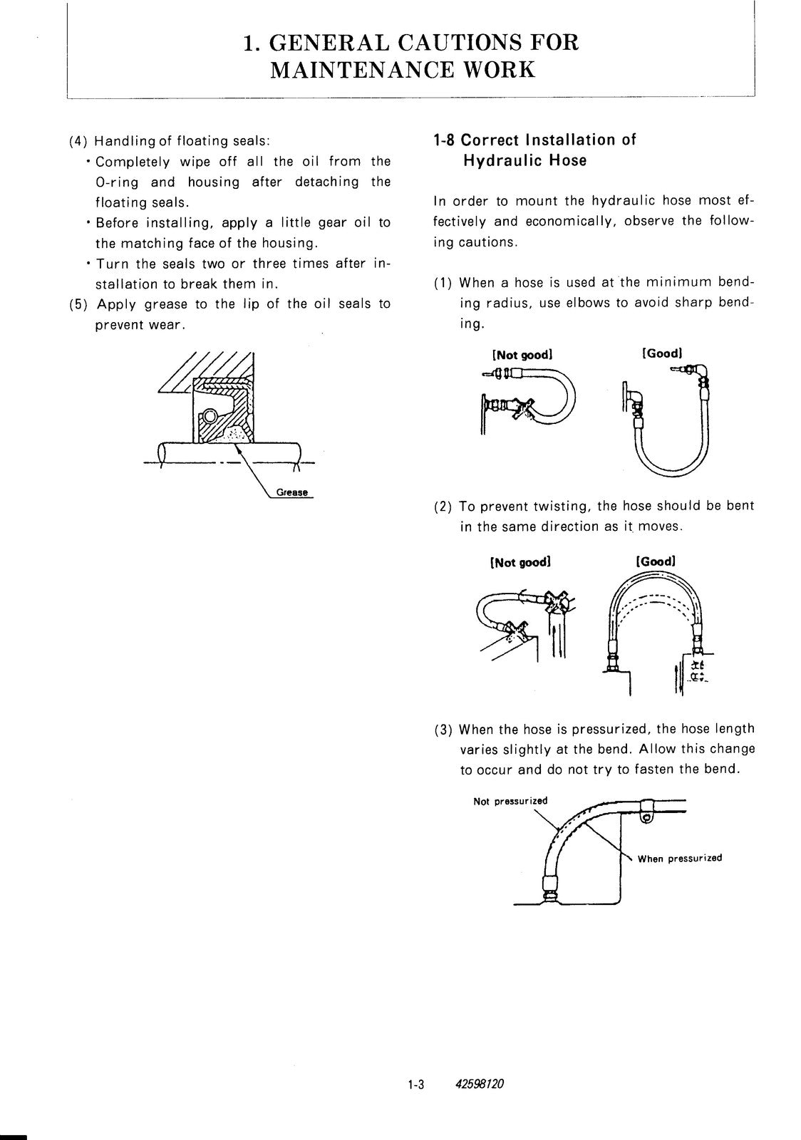 YANMAR ViO50-1 Excavator Service Manual - BOUND - COVERS - XL FOLDOUT PAGES