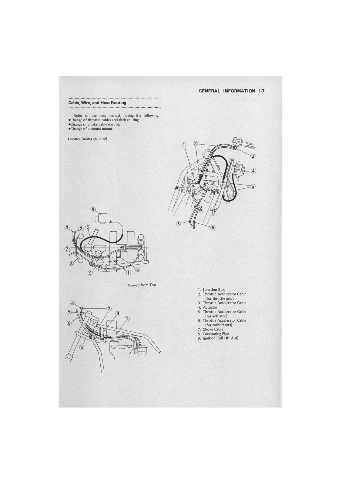 KAWASAKI ZG1200 Voyager XII Service Manual Supplement - WIRE BOUND - COVERS