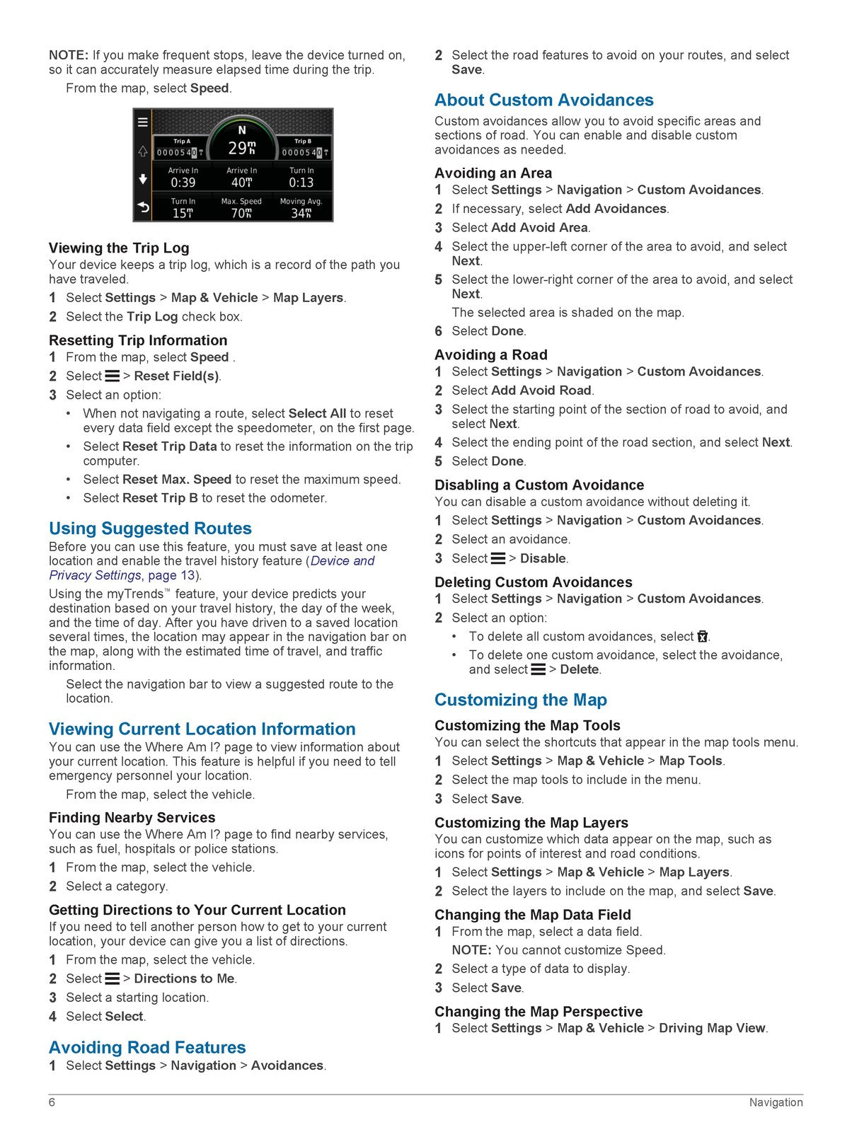 GARMIN Nuvi 2407 2408 2507 2508 Series Owners Manual 2013 - WIRE BOUND - COVERS