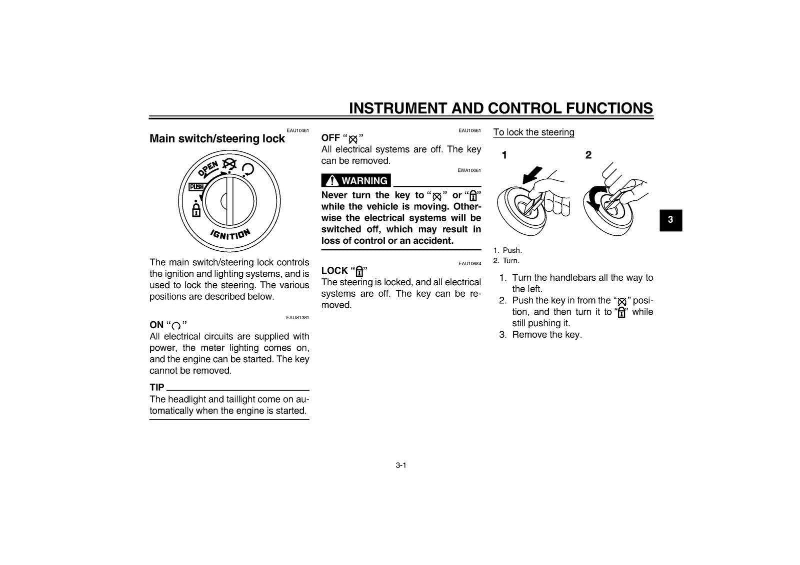 YAMAHA NS50 NS50N Scooter Owners Manual 2012 - STEEL WIRE BOUND - TOUGH COVERS