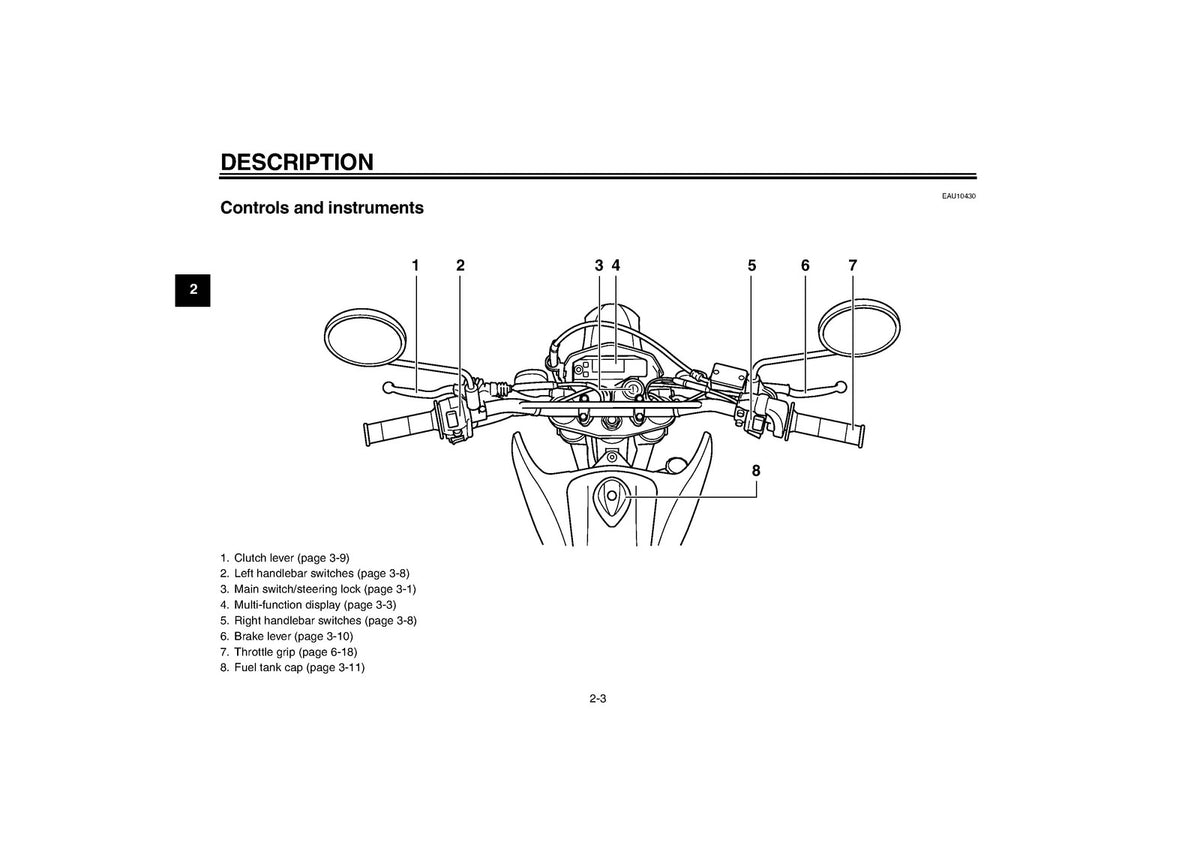 YAMAHA WR250X Motorcycle Owners Manual 2010 - STEEL WIRE BOUND - TOUGH COVERS