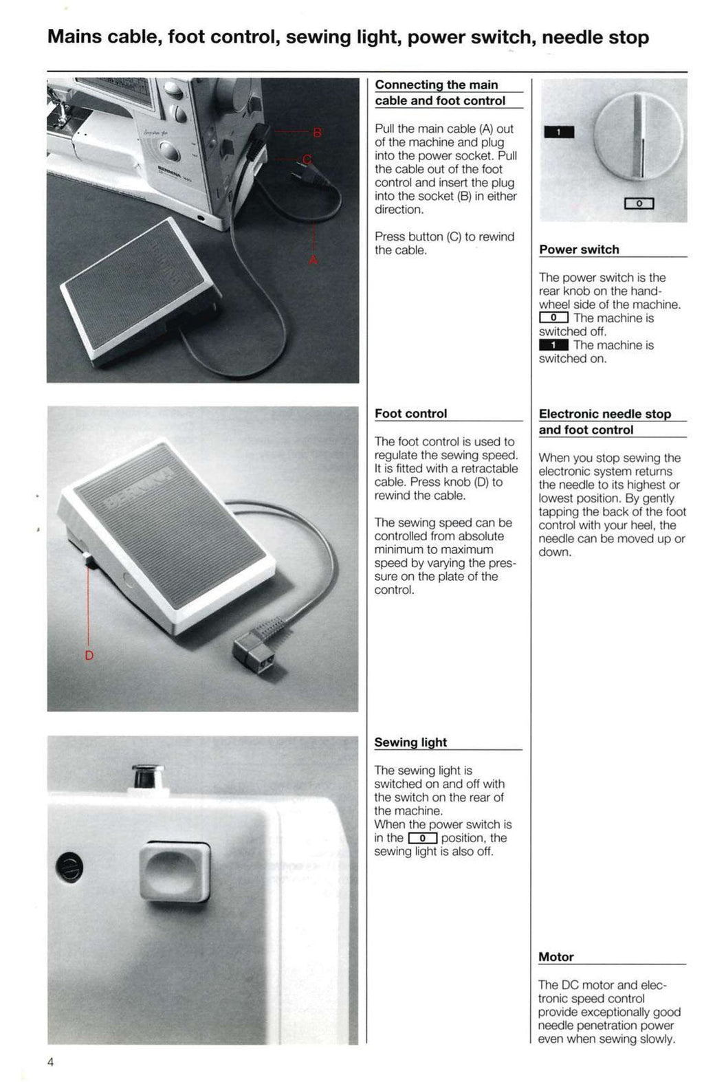 BERNINA 1630 1530 Inspiration Plus Instruction Manual - WIRE BOUND - COVERS