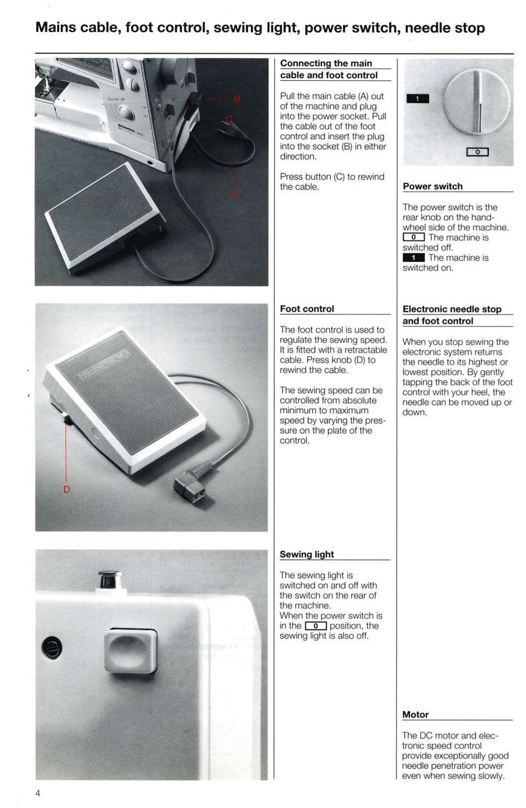 BERNINA 1630 1530 Inspiration Plus Instruction Manual - WIRE BOUND - COVERS