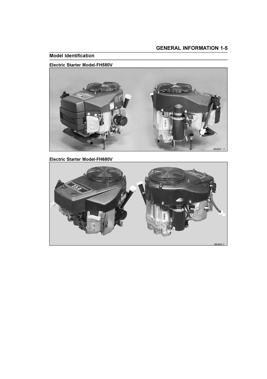 KAWASAKI FH451V FH531V FH541V FH601V  More Engine Service Manual - WIRE BOUND