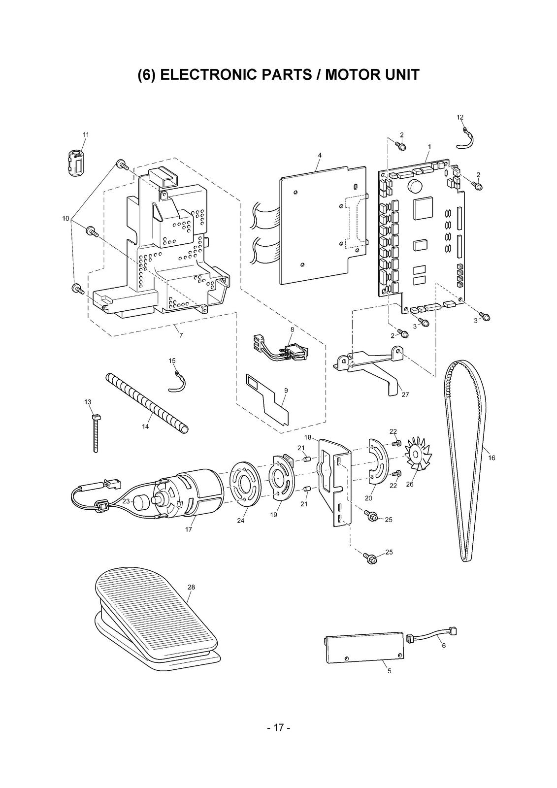 BABYLOCK Esante Sewing Machine Parts Reference List Manual - WIRE BOUND - COVERS