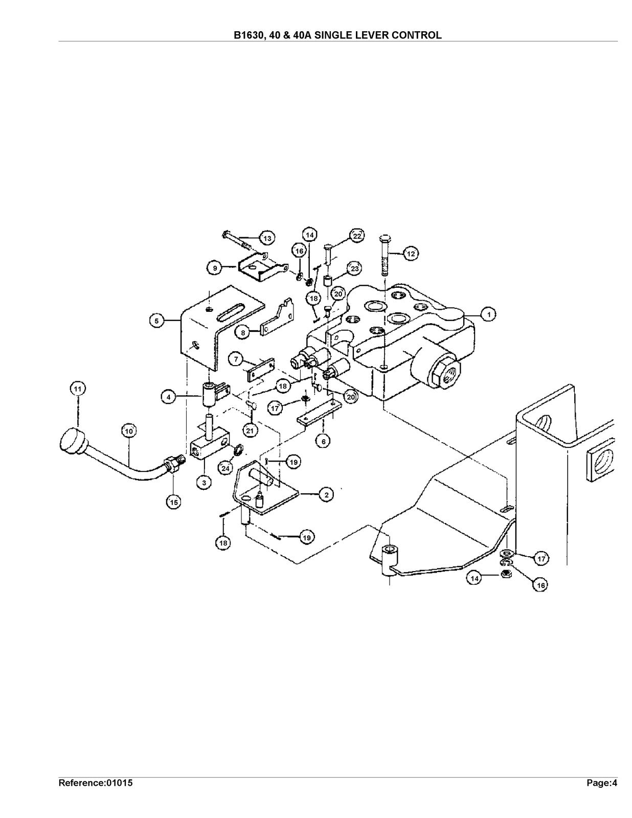 KUBOTA B1640A Loader Illustrated Parts List Manual - WIRE BOUND - TOUGH COVERS