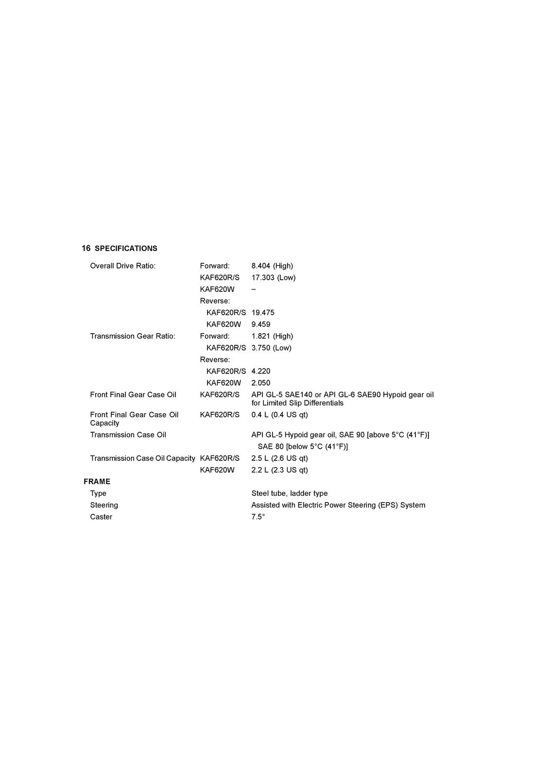 KAWASAKI Mule 4000 Trans Utility Vehicle Owners Manual 2019 - WIRE BOUND