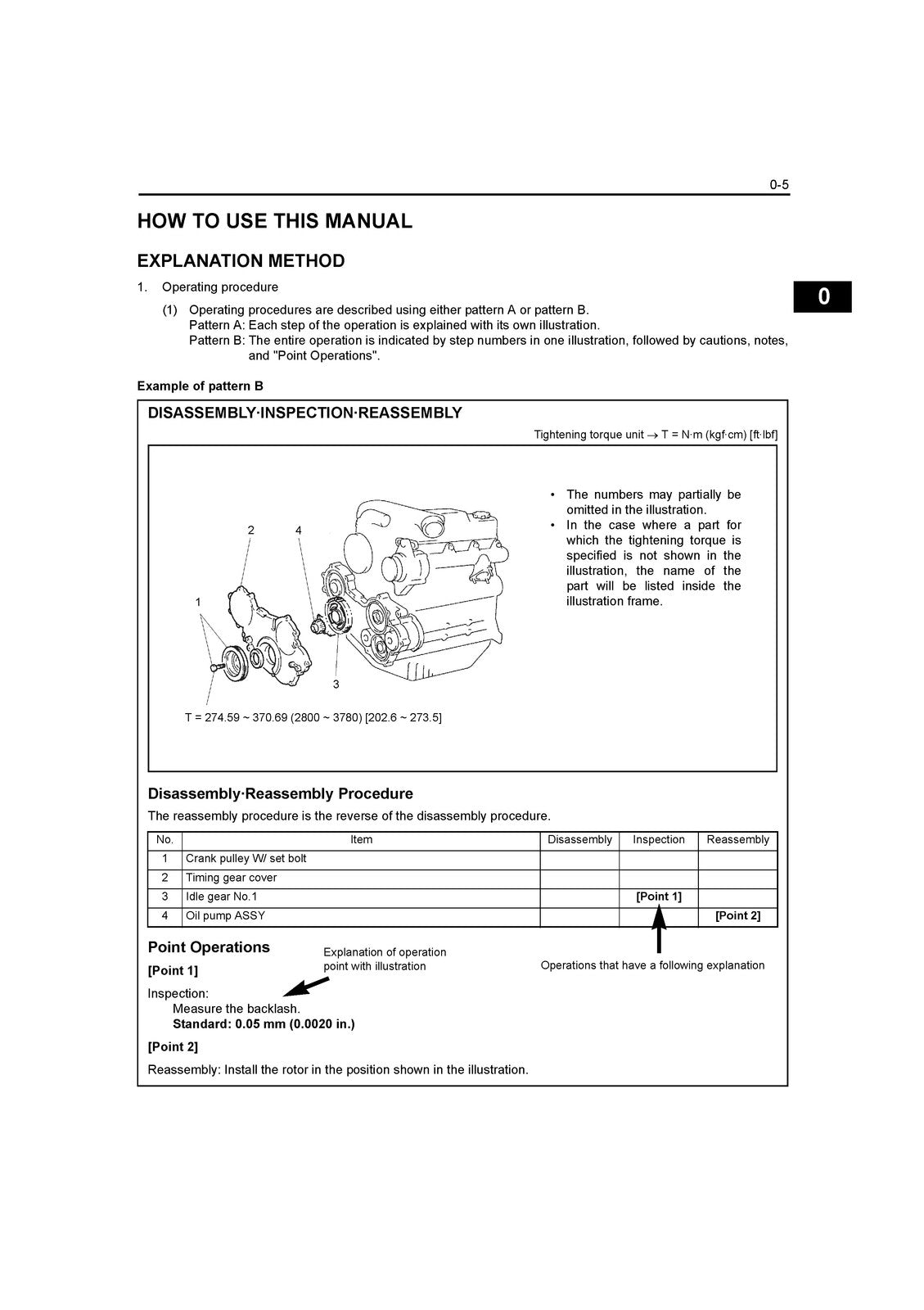 HINO 300 Series N04C 40L Diesel Engine Workshop Manual - WIRE BOUND - COVERS