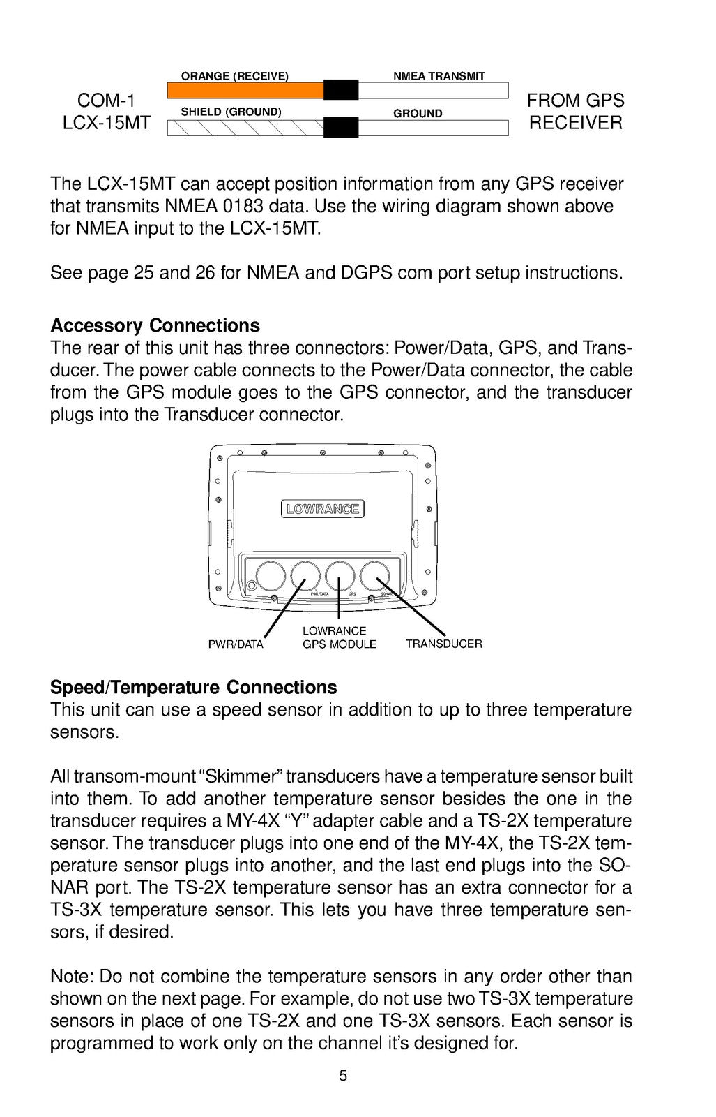 LOWRANCE electronic LCX-15MT User Manual - STEEL WIRE BOUND - PROTECTIVE COVERS