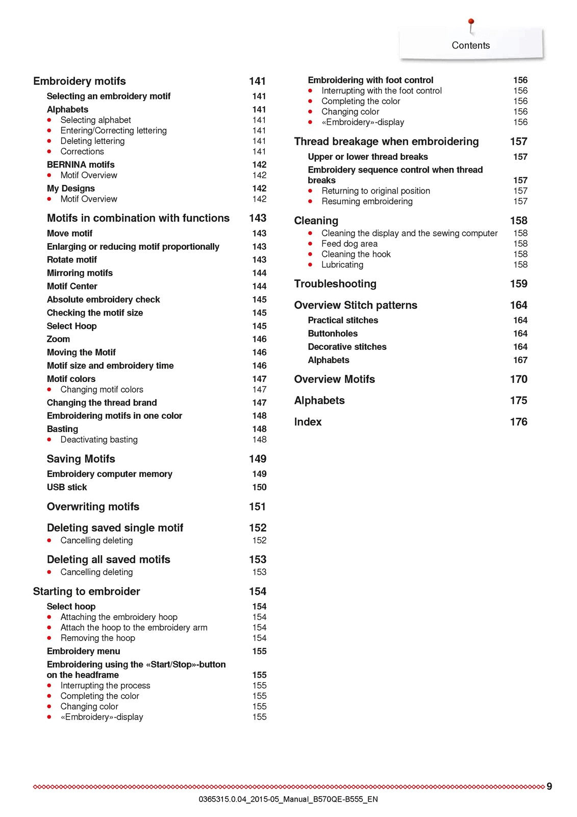 BERNINA 555 570QE Sewing Machine Manual - STEEL WIRE BOUND - PROTECTIVE COVERS