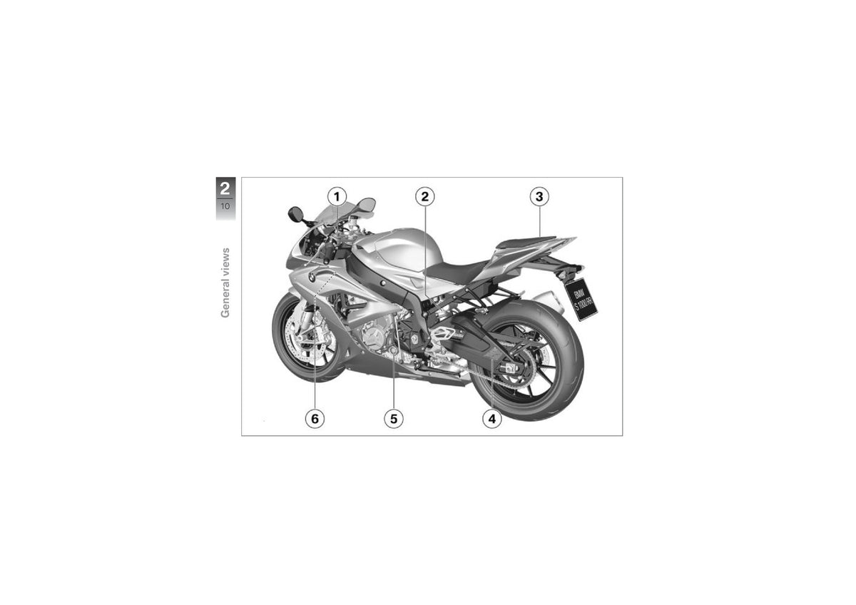 BMW S 1000 RR Motorcycle Riders Manual 2016 - STEEL WIRE BOUND - TOUGH COVERS