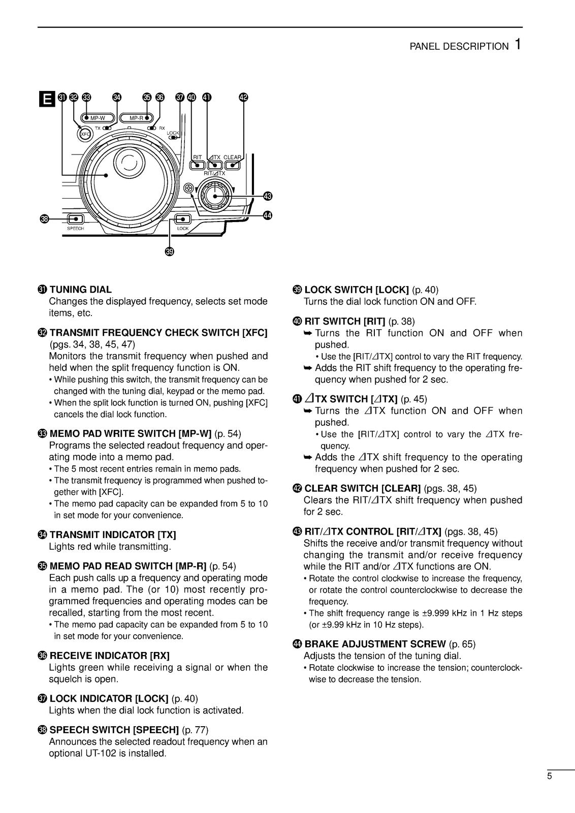 ICOM IC-746 VHF HF All Mode Transceiver Instruction Manual - WIRE BOUND - COVERS