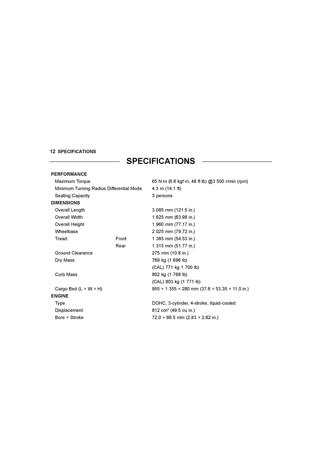 KAWASAKI Mule Pro-FXR Utility Vehicle Owners Manual 2019 - WIRE BOUND - COVERS