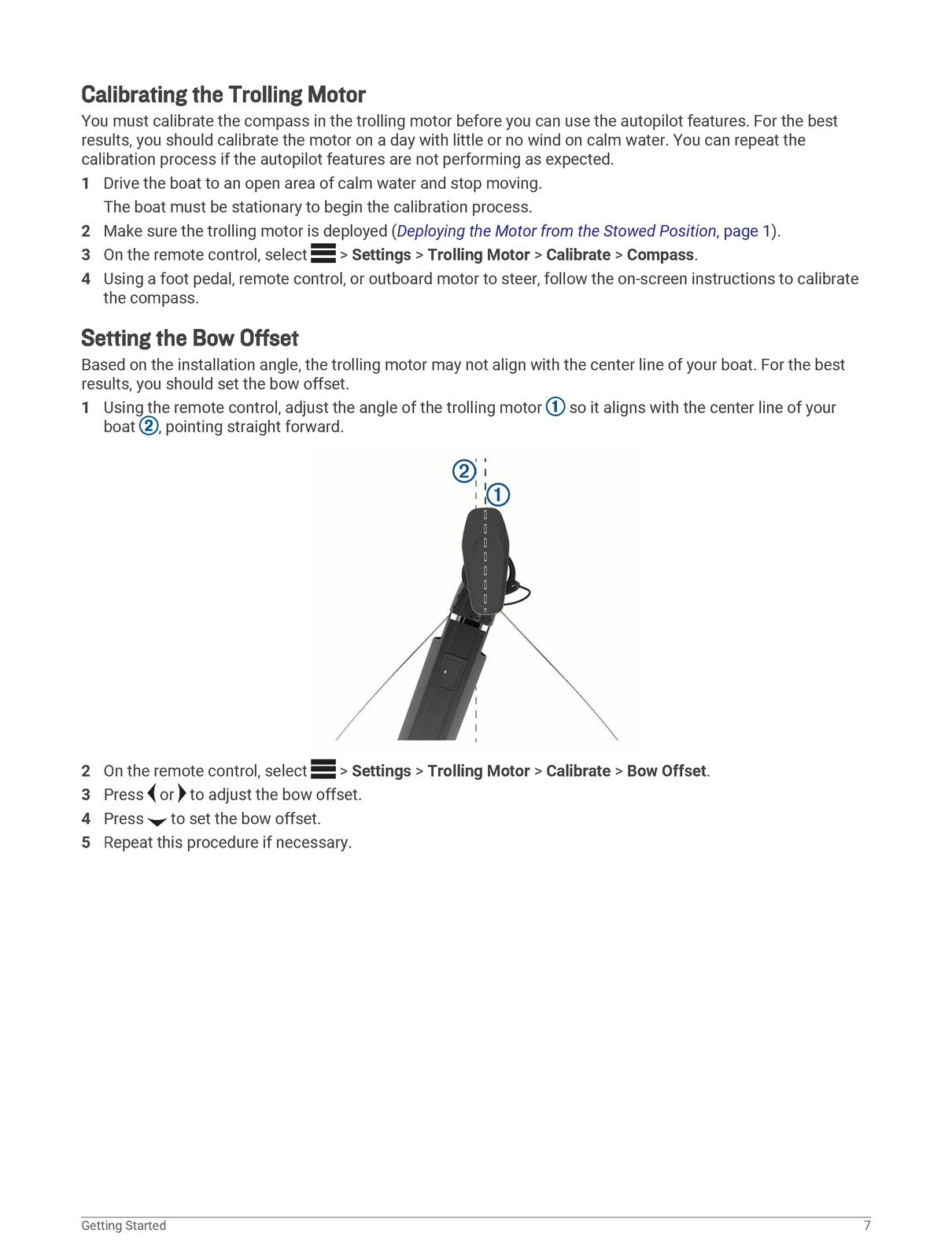 GARMIN Force Trolling Motor Owners Manual 2019 - STEEL WIRE BOUND - TOUGH COVERS