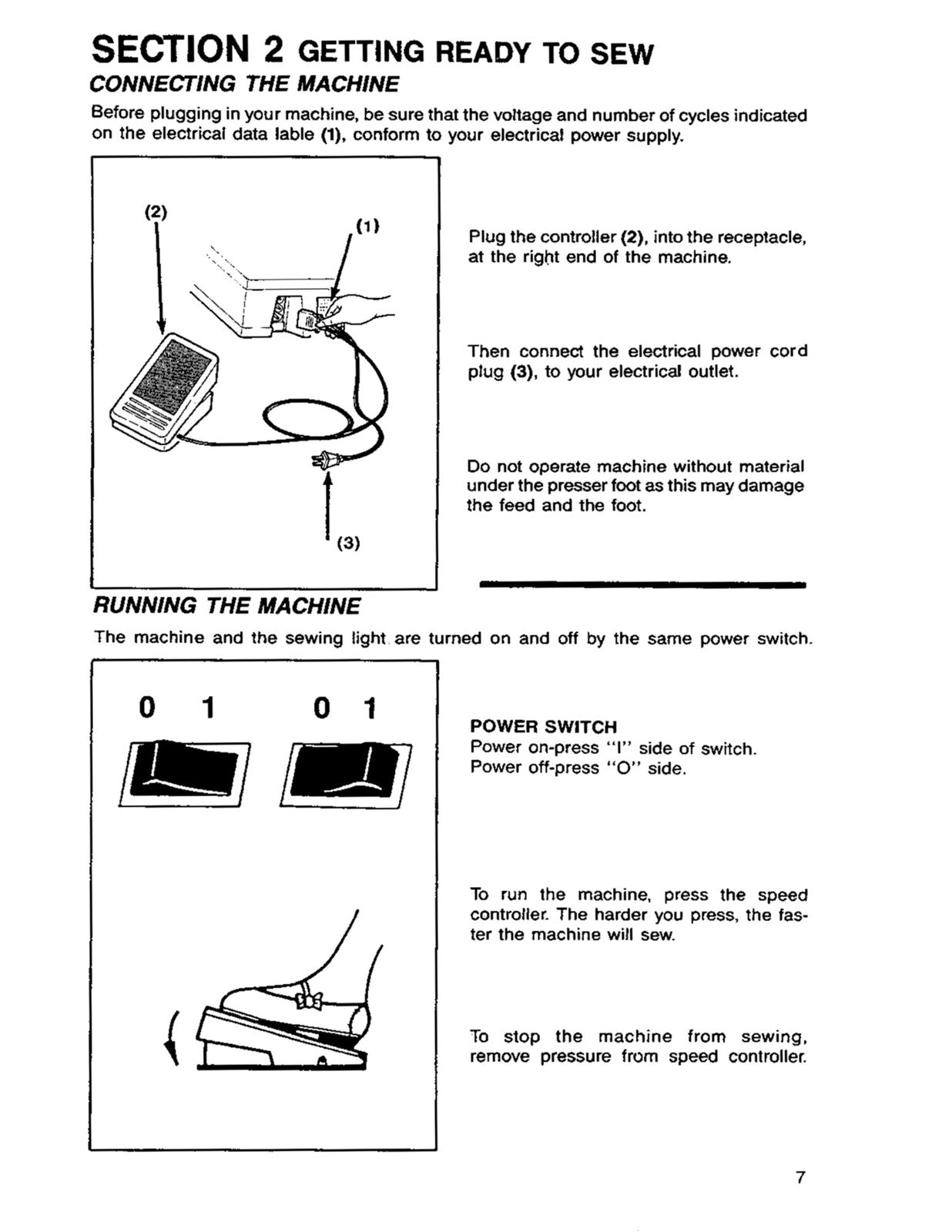 SINGER 9019 Sewing Machine Instruction Manual - STEEL WIRE BOUND - TOUGH COVERS