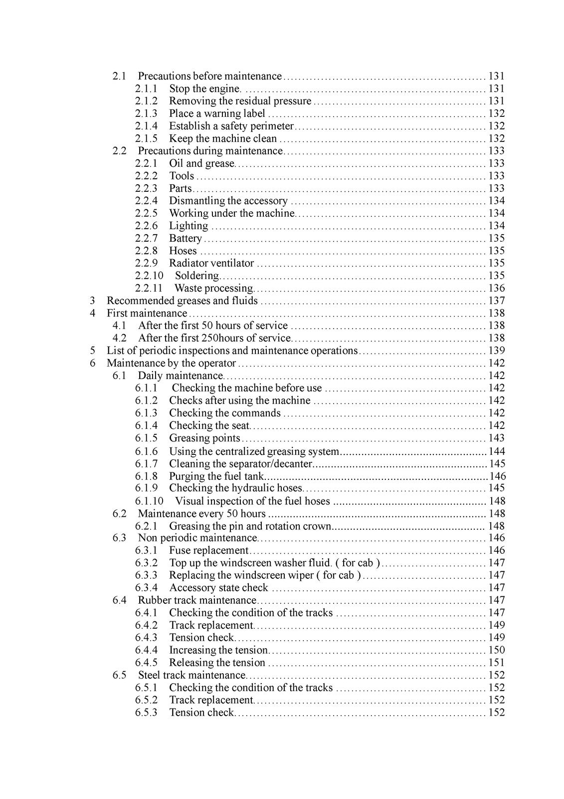 YANMAR SV26 Mini Excavator Operation and Maintenance Manual - WIRE BOUND