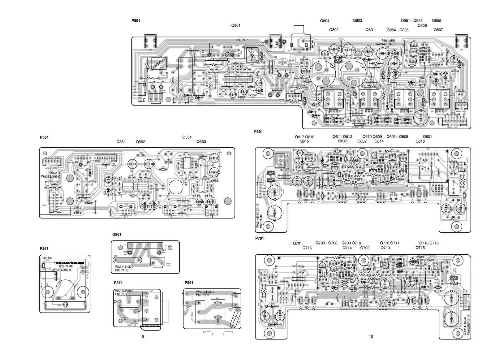 MARANTZ PM-17SA PM-17mkII Integrated Amplifier Service Manual 1999 - WIRE BOUND