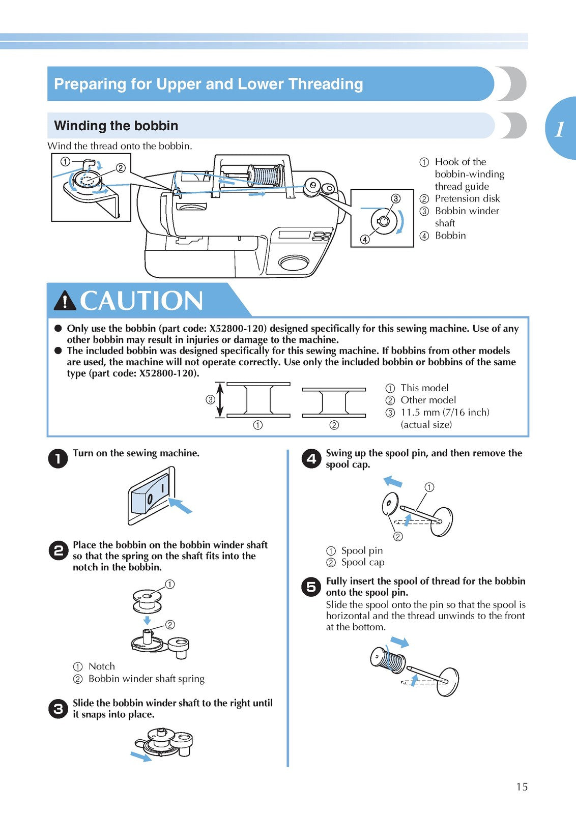BABY LOCK BL50A Instruction And Reference Guide Manual - WIRE BOUND - COVERS