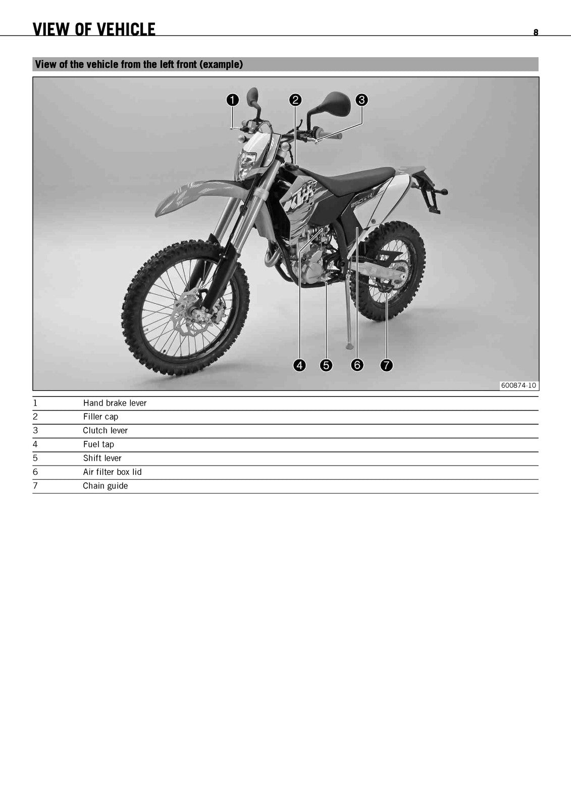 KTM 250 EXC-F 250 XCF-W 250 SX-F Owners Manual 2010 - WIRE BOUND - TOUGH COVERS
