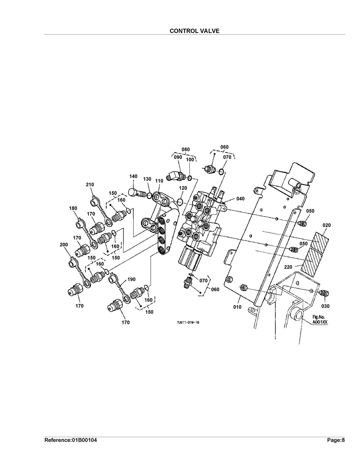 KUBOTA LA211 Loader Illustrated Parts List Manual - WIRE BOUND - TOUGH COVERS