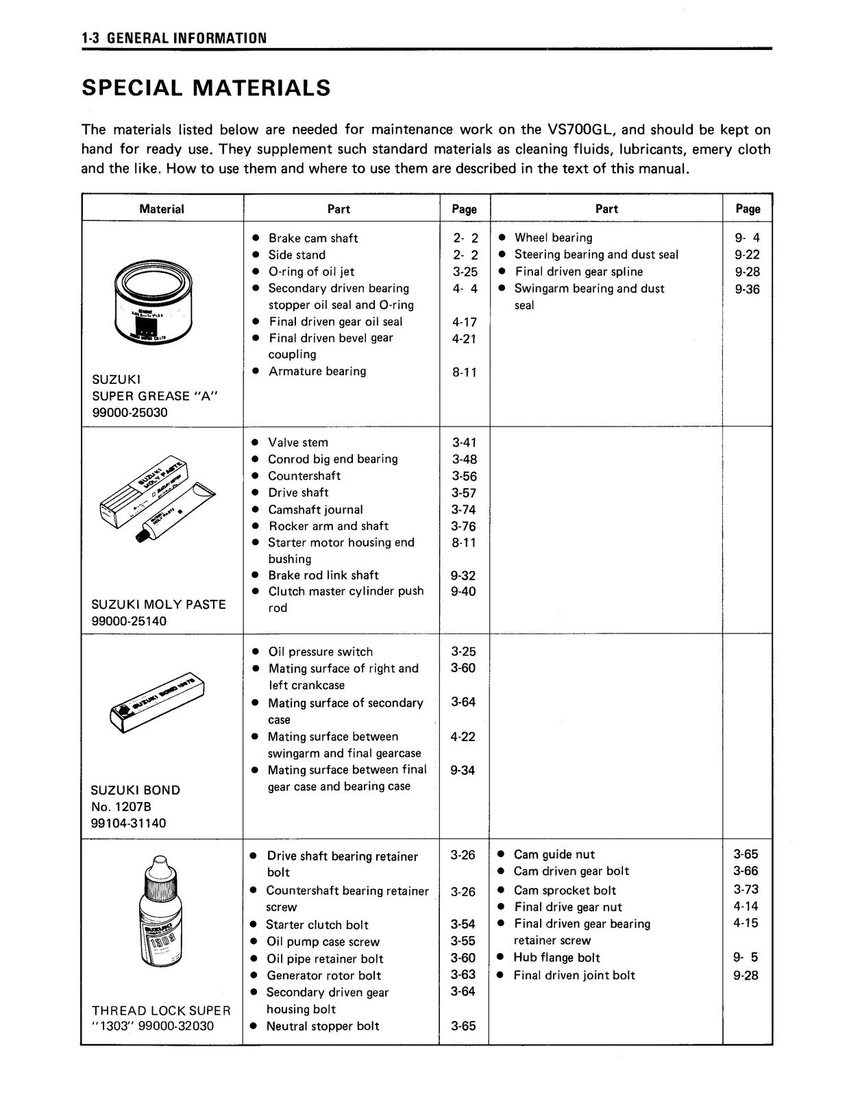 SUZUKI VS700GL VS750GL VS800GL Intruder Service Manual 1987-2004 - WIRE BOUND