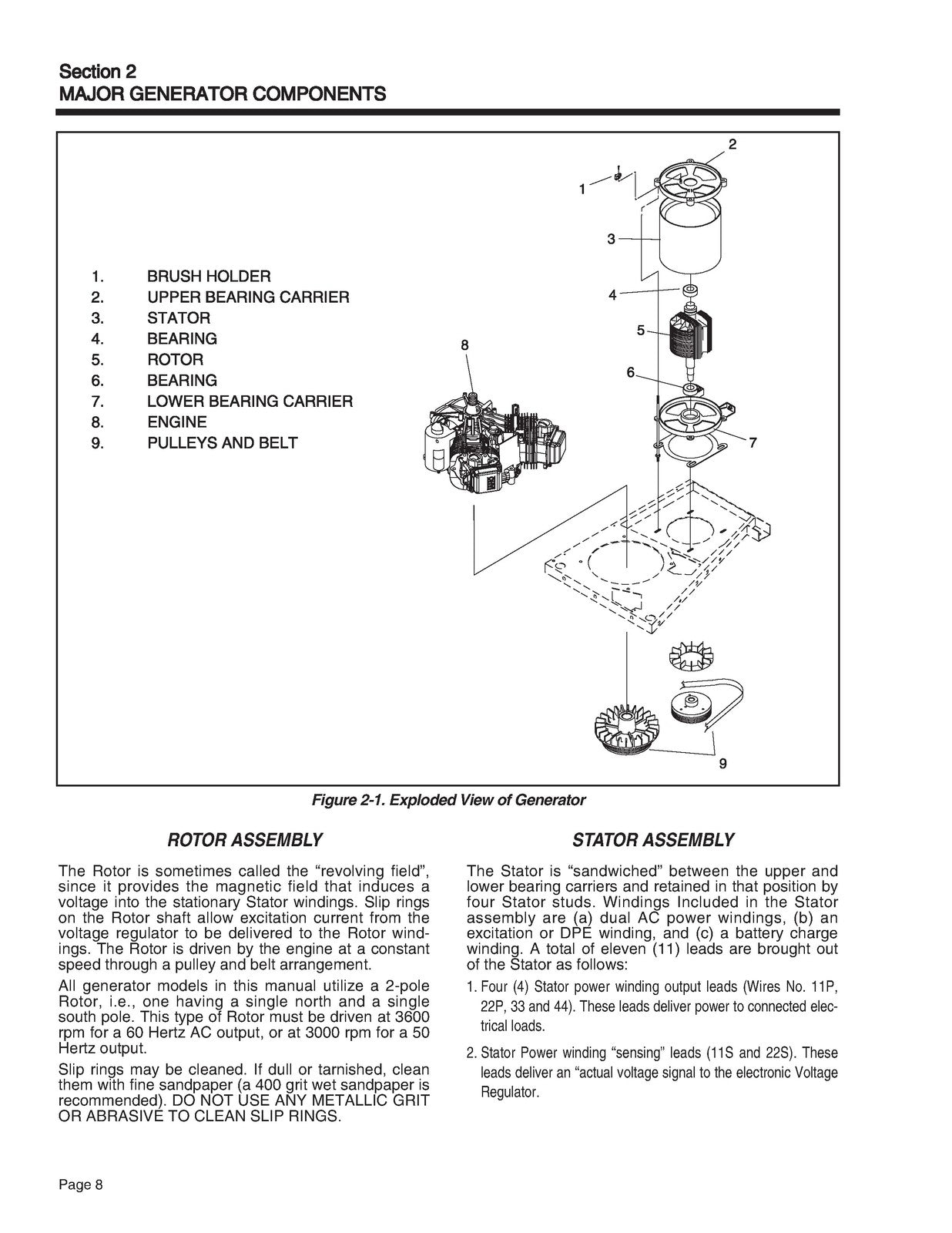 GENERAC QuietPact 55 65 75 Models 4702 4703 4705 4706 4707 Repair Manual