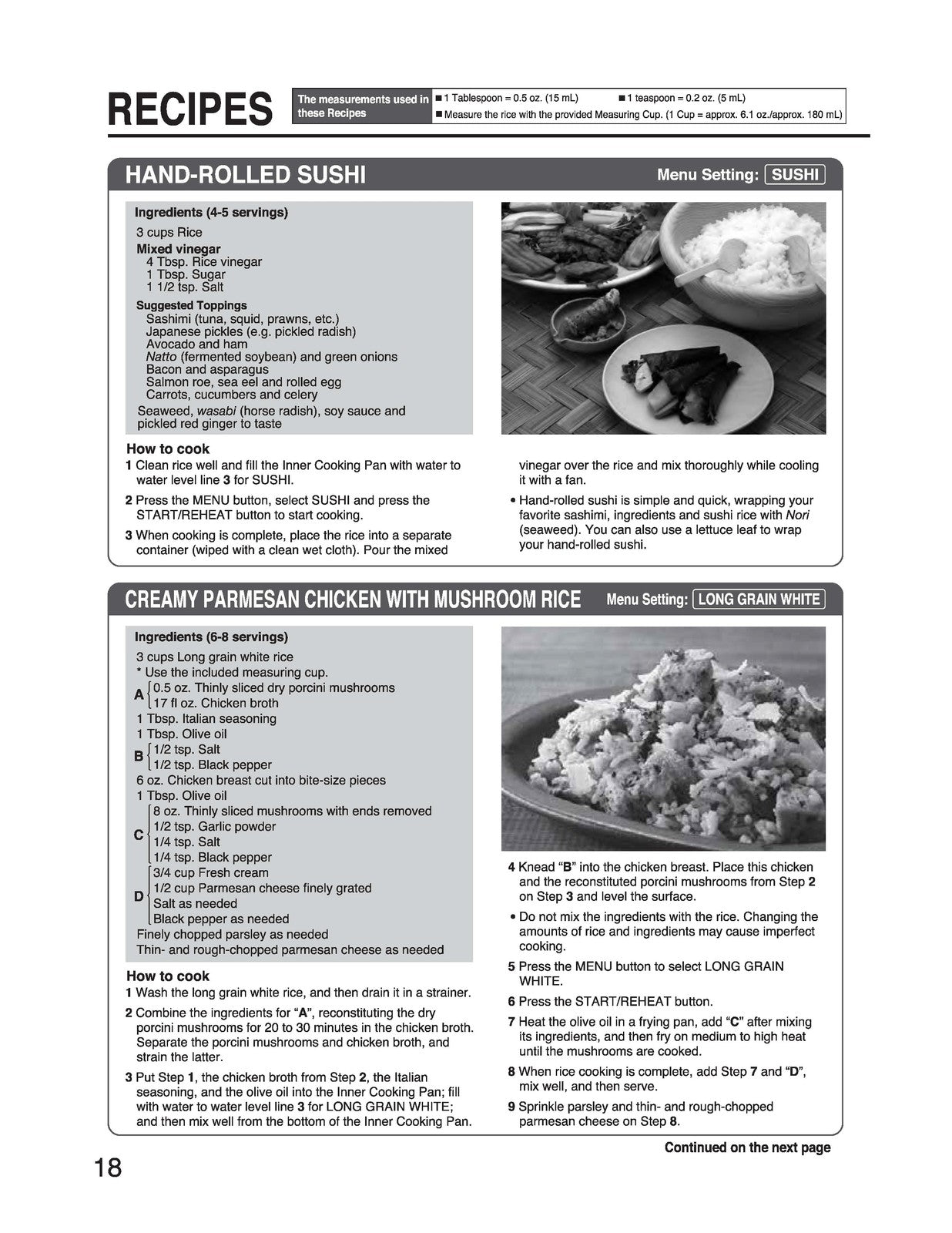 ZOJIRUSHI NL-DCC10 18 Micom Rice Cooker  Operating Instructions Manual - BOUND