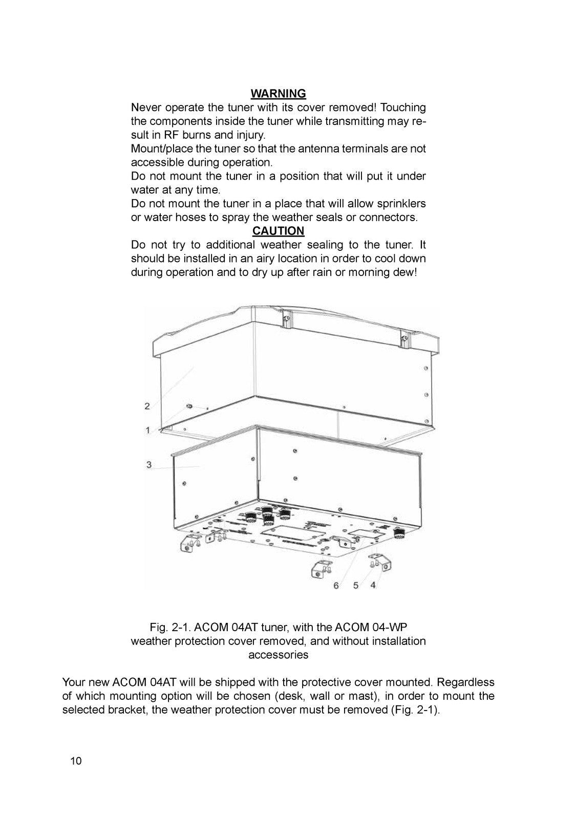 ACOM_04AT_Remote_Automatic_Antenna_User_Manual - WIRE BOUND - TOUGH COVERS