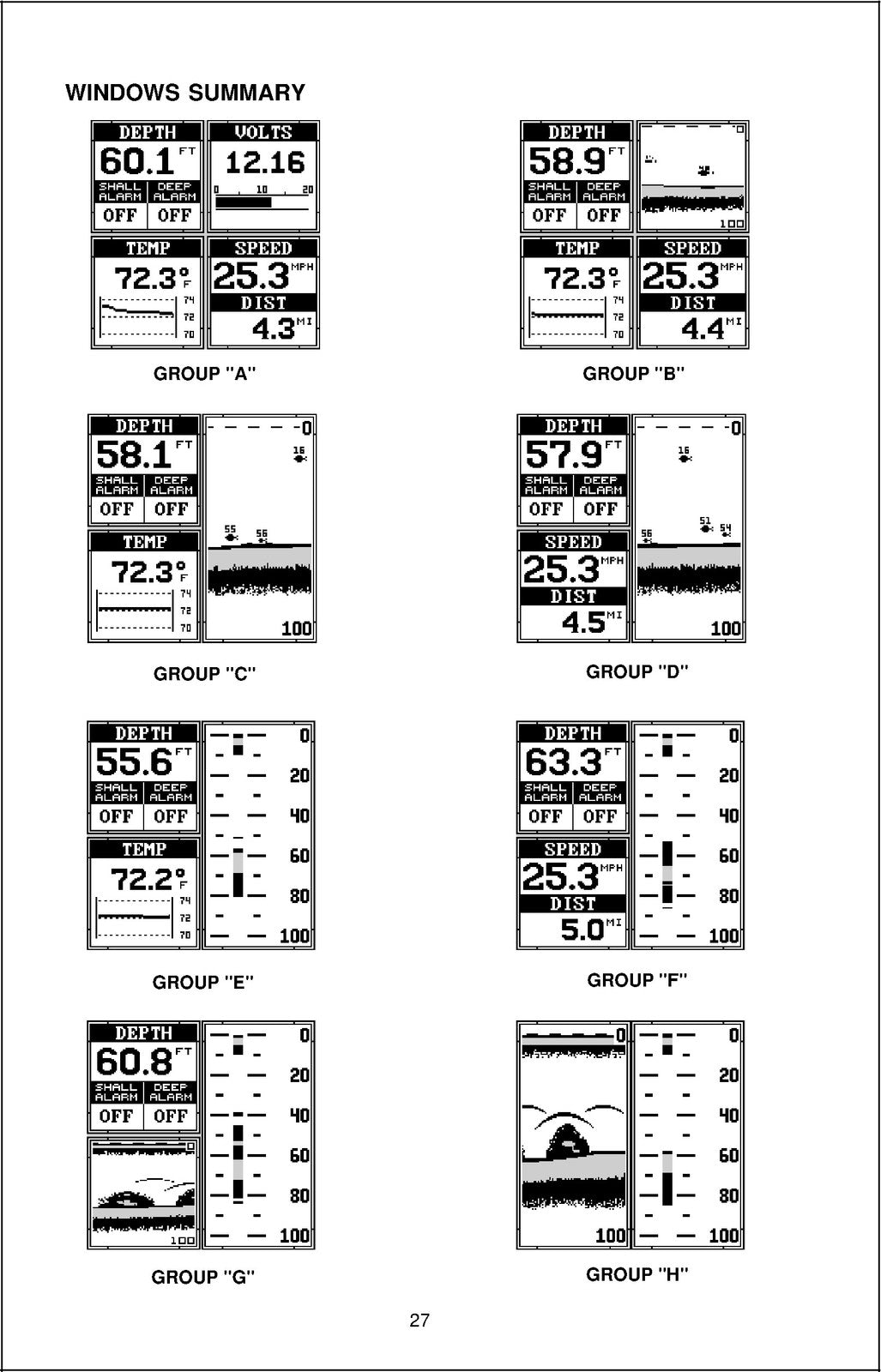 LOWRANCE X-65 Fish Finder Installation And Operation Instructions Manual - BOUND