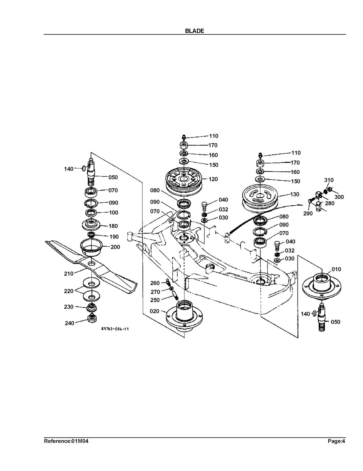 KUBOTA RCK60-24B Parts List Parts Manual - STEEL WIRE BOUND - PROTECTIVE COVERS
