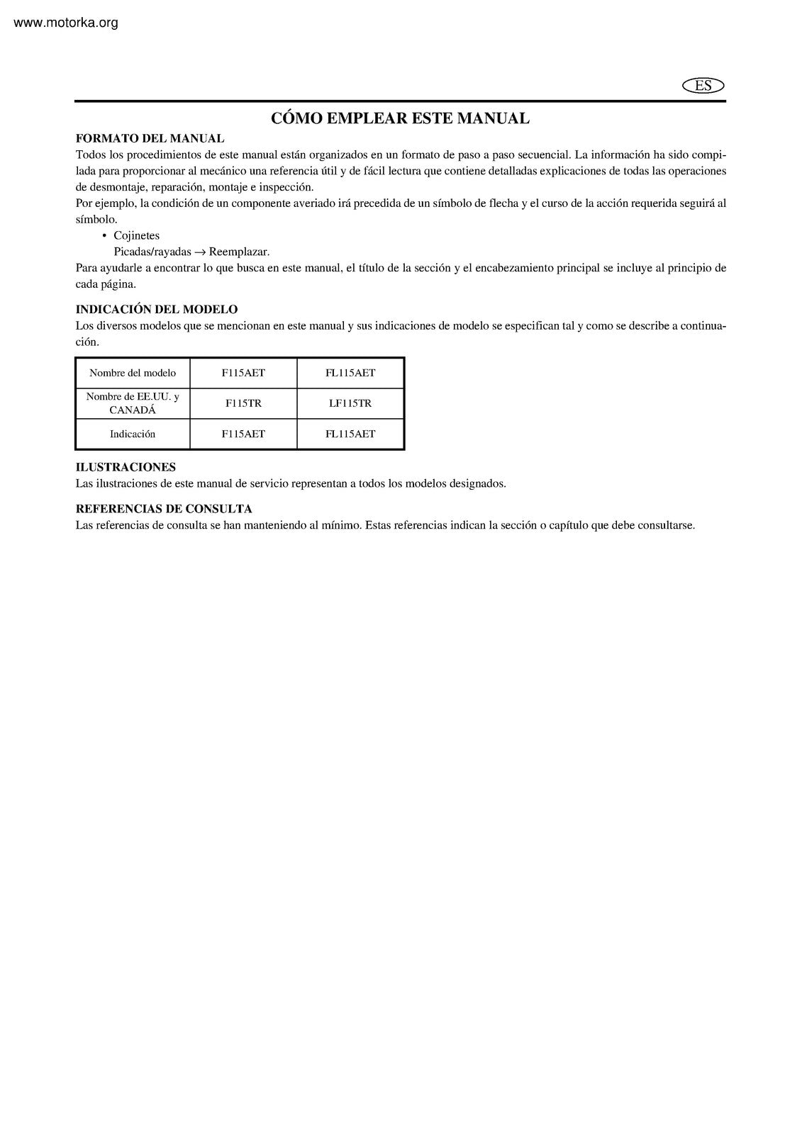 YAMAHA F115A FL115A F115Y LF115Y Outboard Service Manual 2000, FOLDOUTS