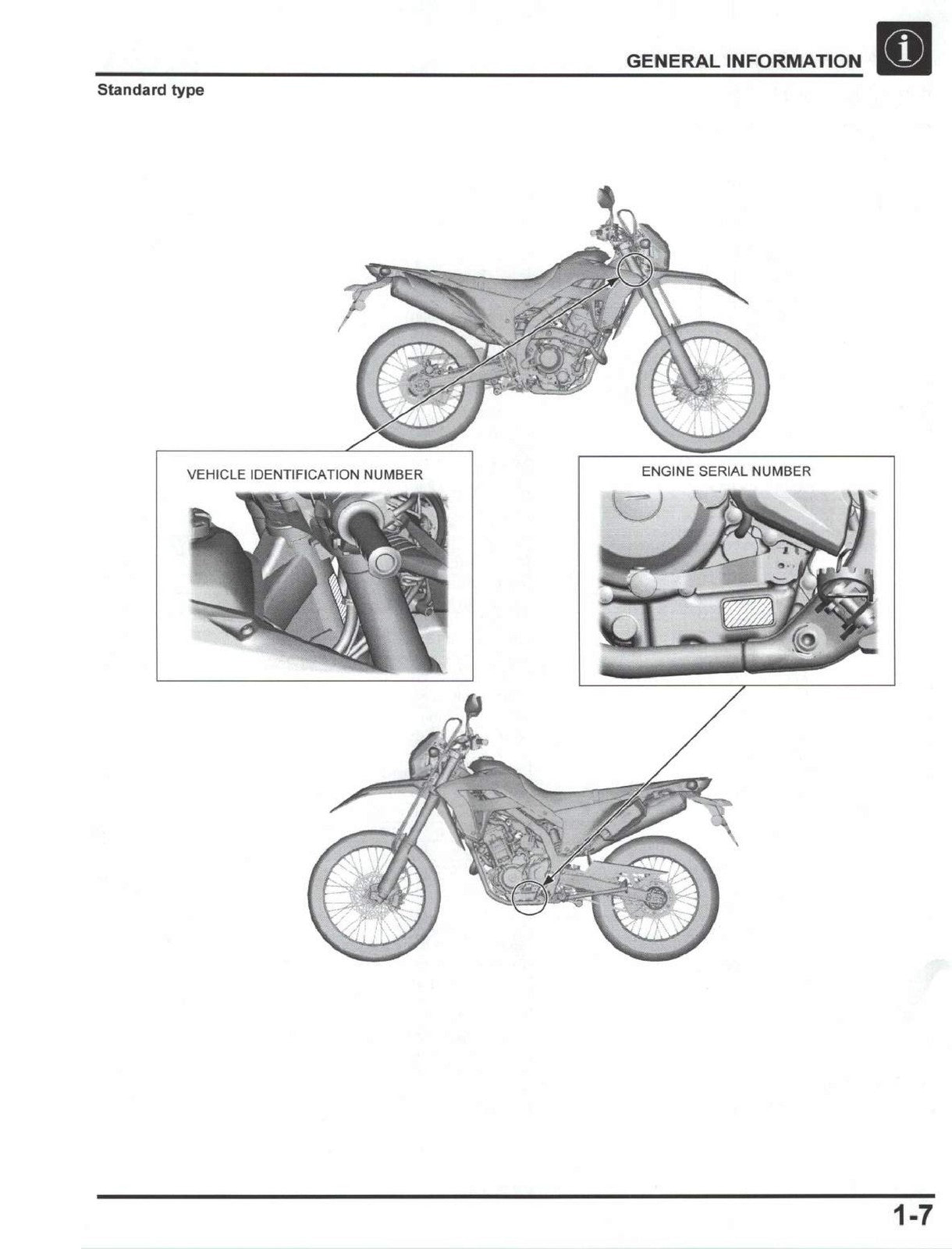 HONDA CRF300L CRF300LA CRF300LR CRF300LRA Service Manual 2021 - WIRE BOUND