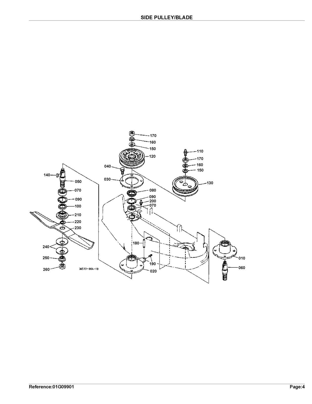 KUBOTA RC54-FZ21 Parts Manual - STEEL WIRE BOUND - PROTECTIVE COVERS